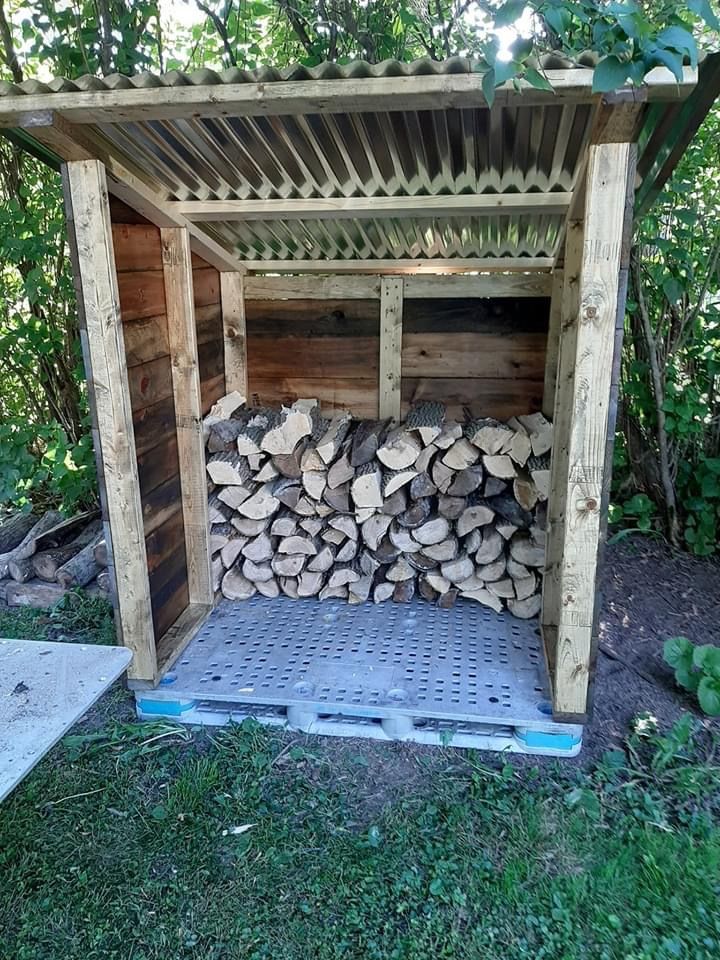 How to Build a Firewood Storage Shed