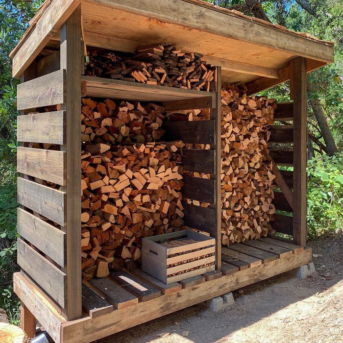 How to Build a Firewood Storage Shed