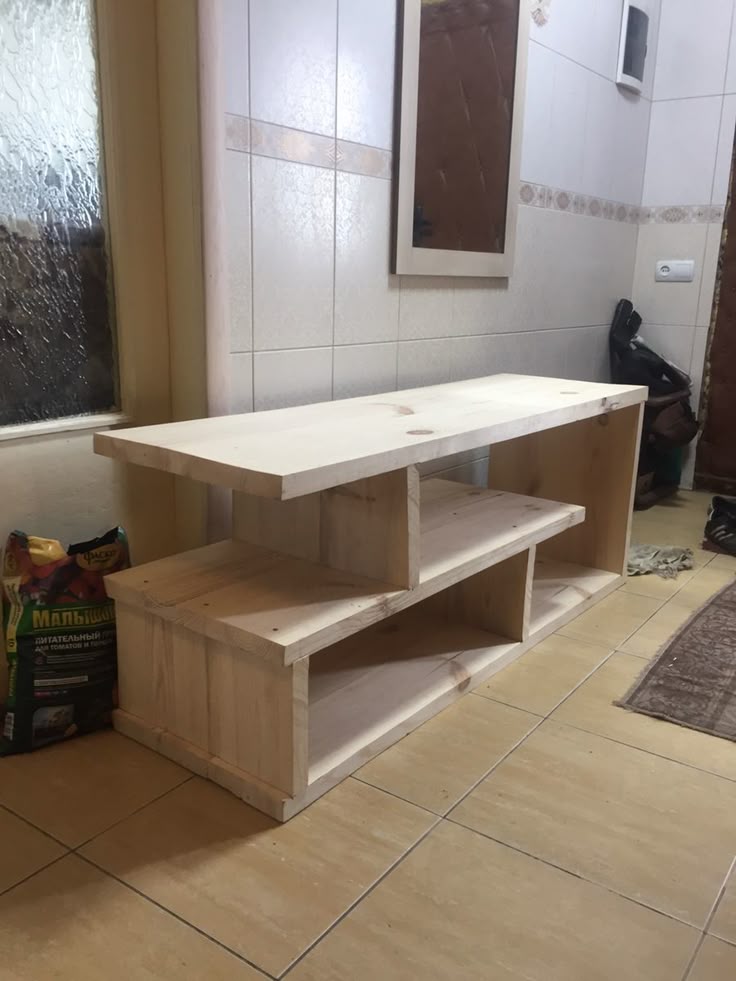 How to Build a Wooden TV Stand