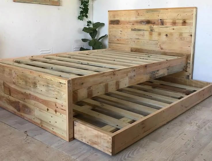 How I Built a Sturdy Wooden Bed Frame