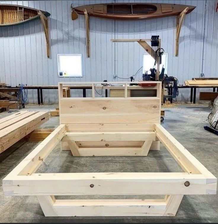 How I Built a Sturdy Wooden Bed Frame