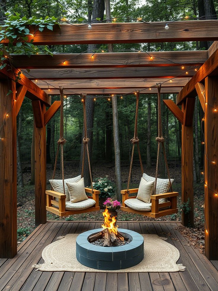 Rustic Farmhouse Pergola