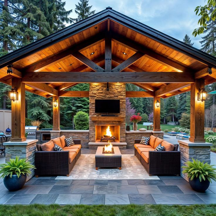 Pavilion-Style Gazebo