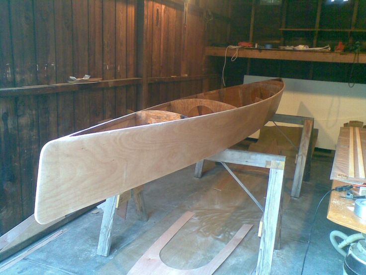 Sturdy Plywood Canoe