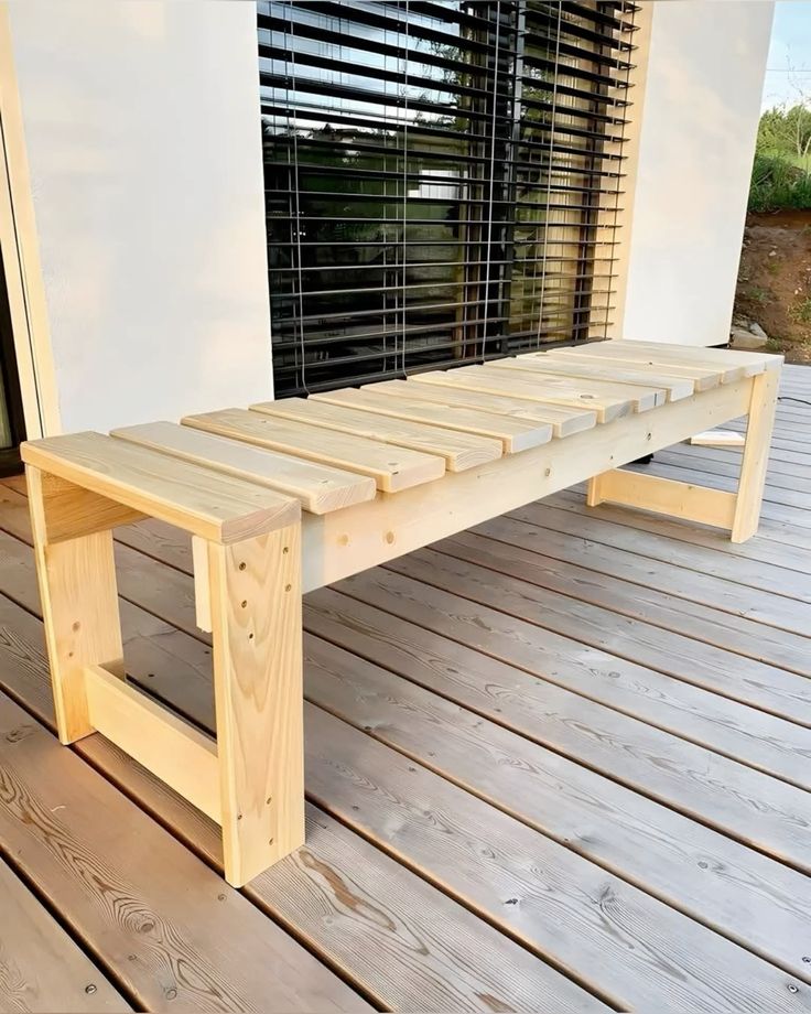 Wooden Bench