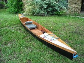 Lightweight Stitch and Glue Canoe