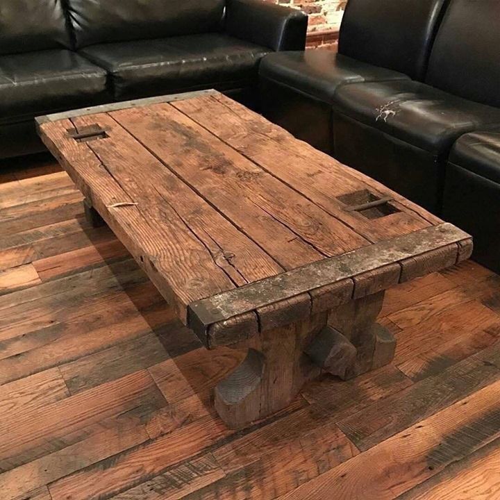 a Rustic Coffee Table