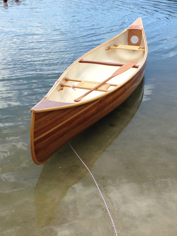Classic Cedar Strip Canoe