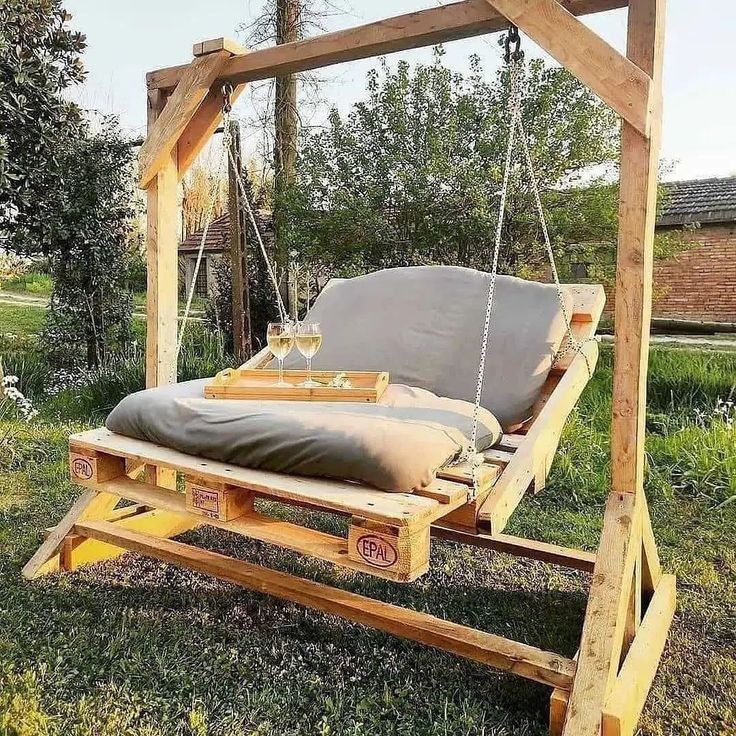 Pallet Swing Chair
