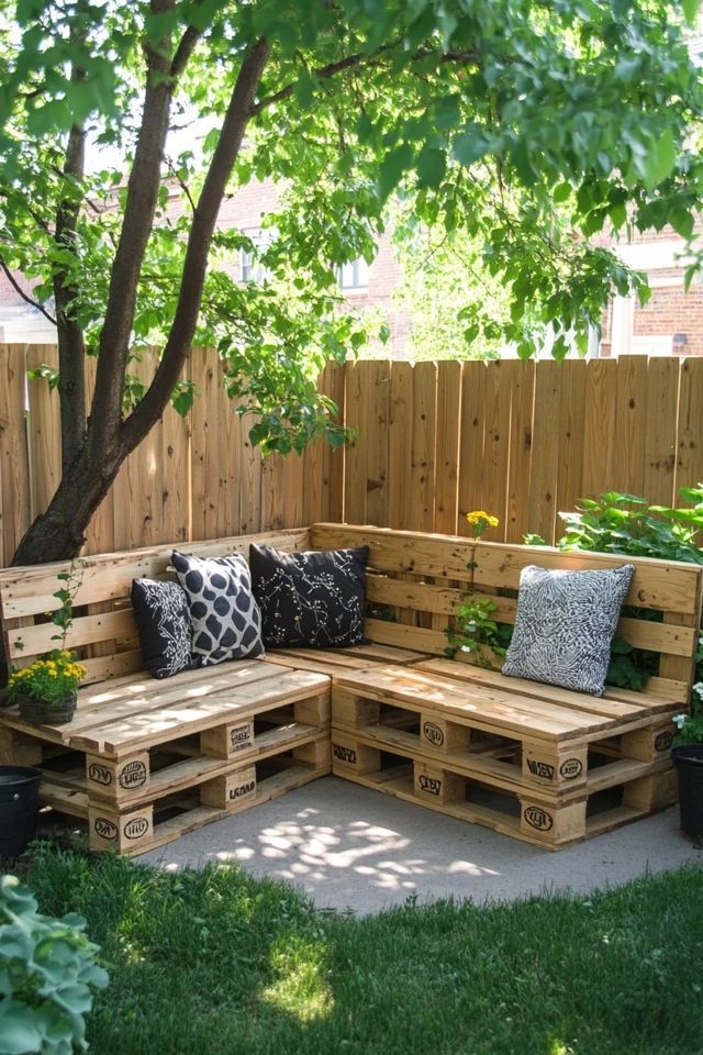 DIY Wooden Pallet Sofa