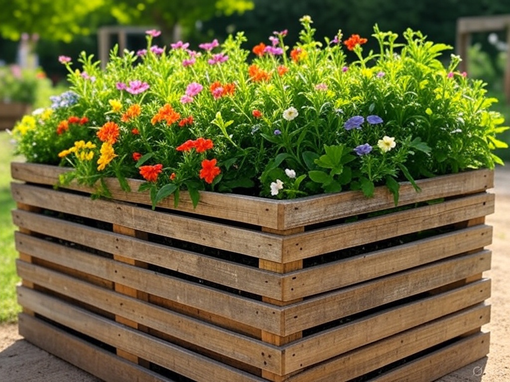 Pallet Garden Planter
