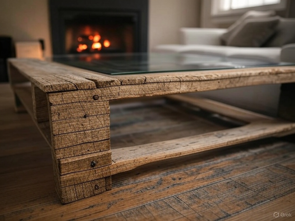 Rustic Pallet Coffee Table
