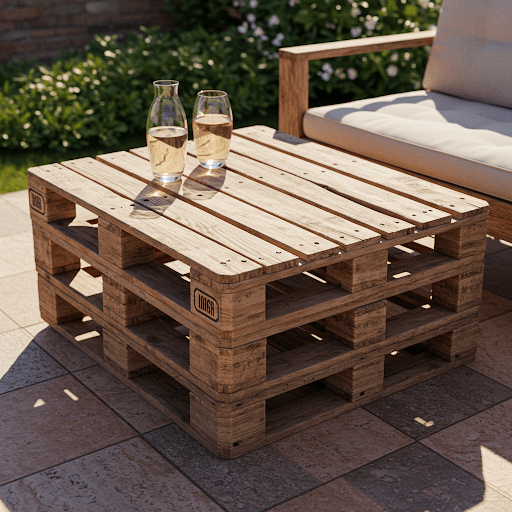 Pallet Side Table