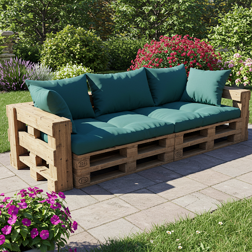 Pallet Outdoor Sofa