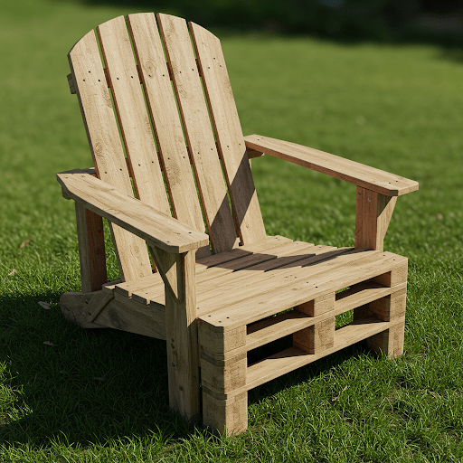 Pallet Adirondack Chair
