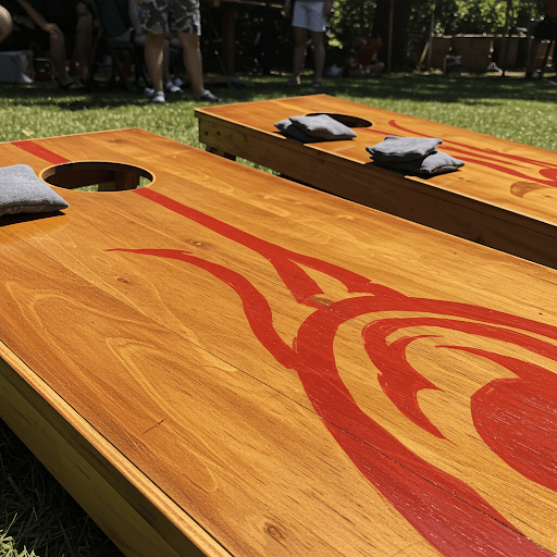Wooden Cornhole Board