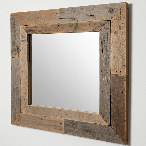 Reclaimed Wood Mirror Frame