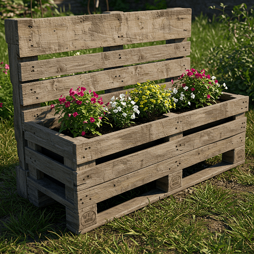 Pallet Planter Box