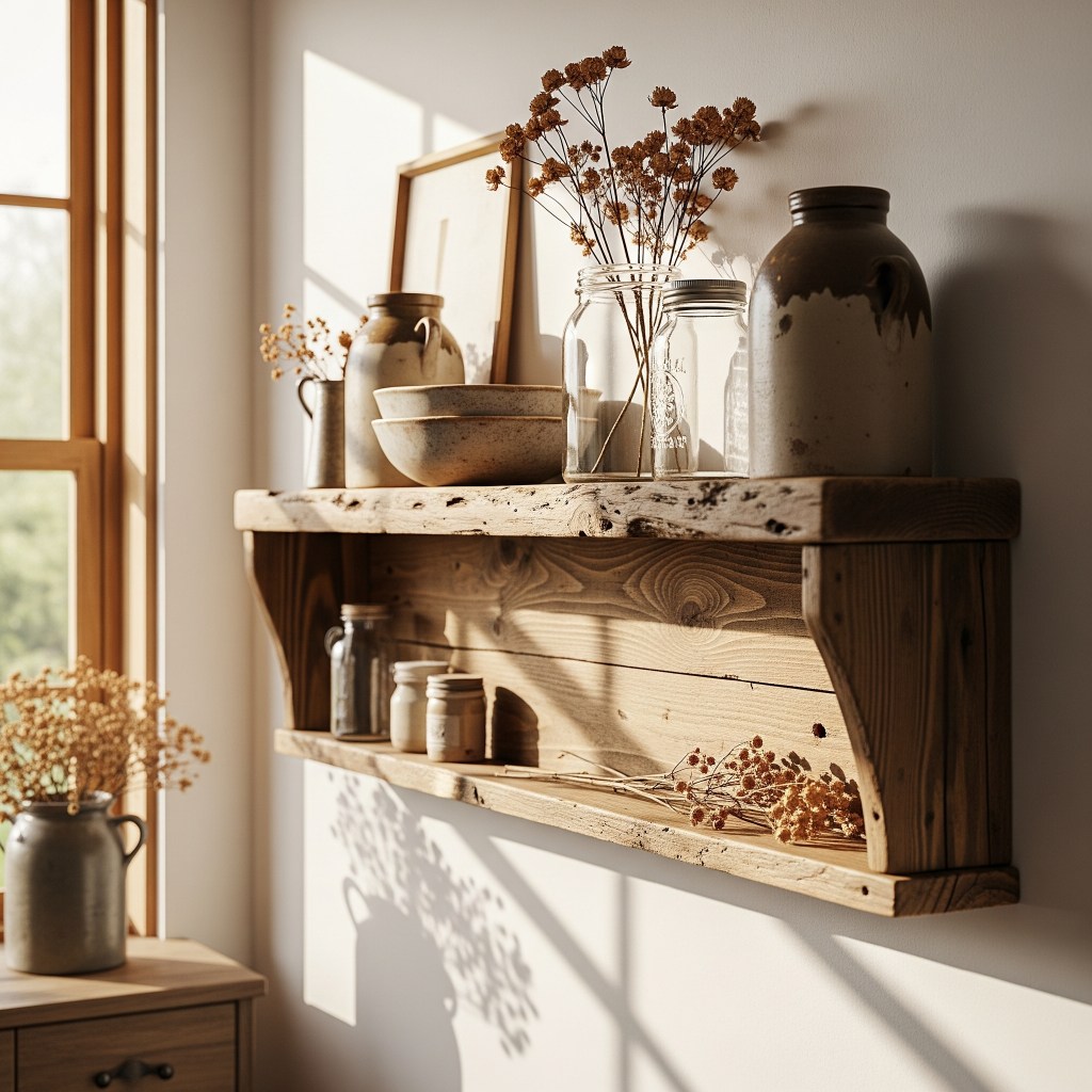 Rustic Wall Shelf
