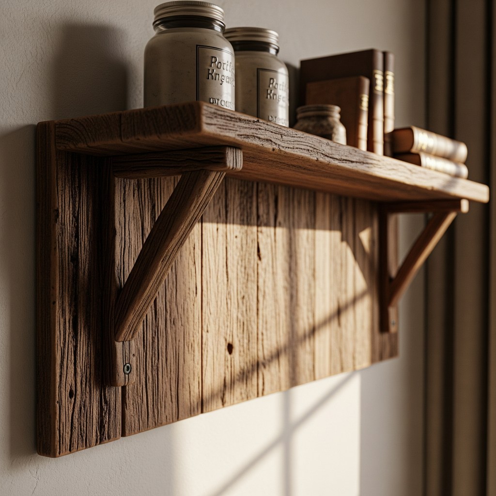 Rustic Wall Shelf