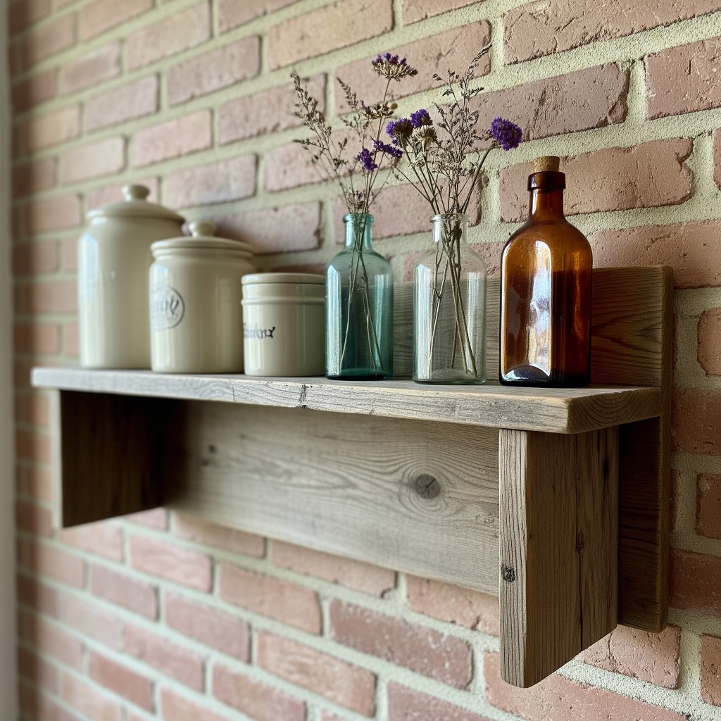 Rustic Wall Shelf