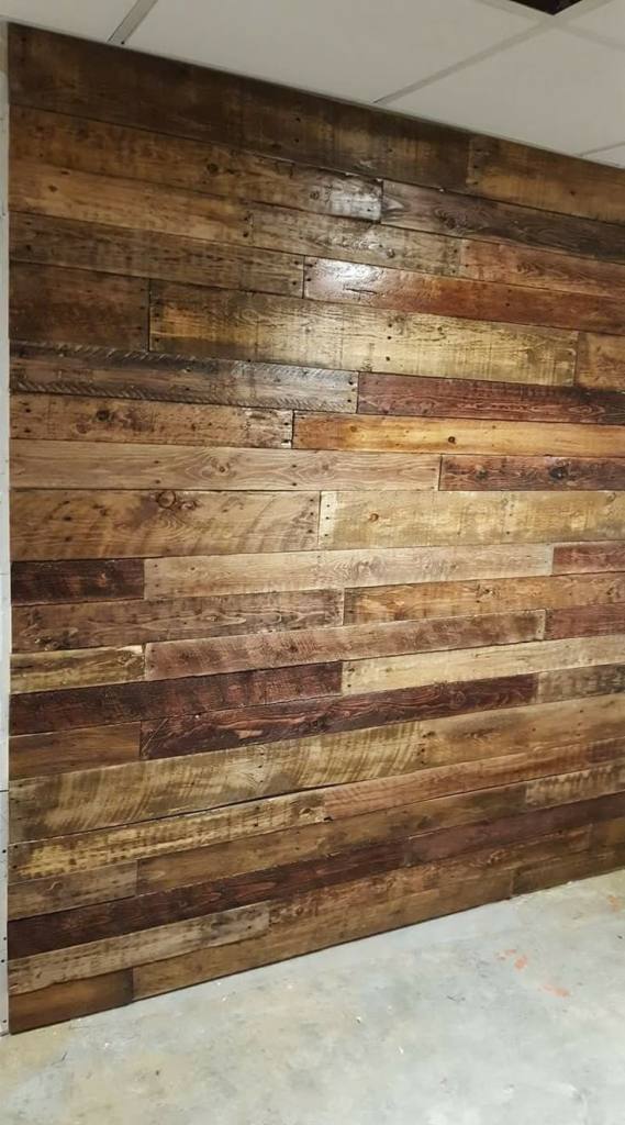 Wooden Accent Wall