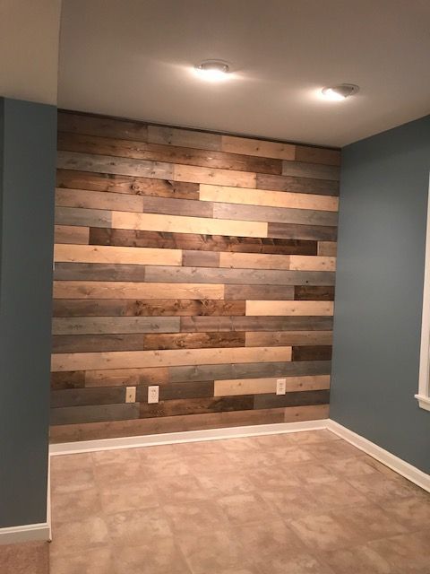 Wooden Accent Wall