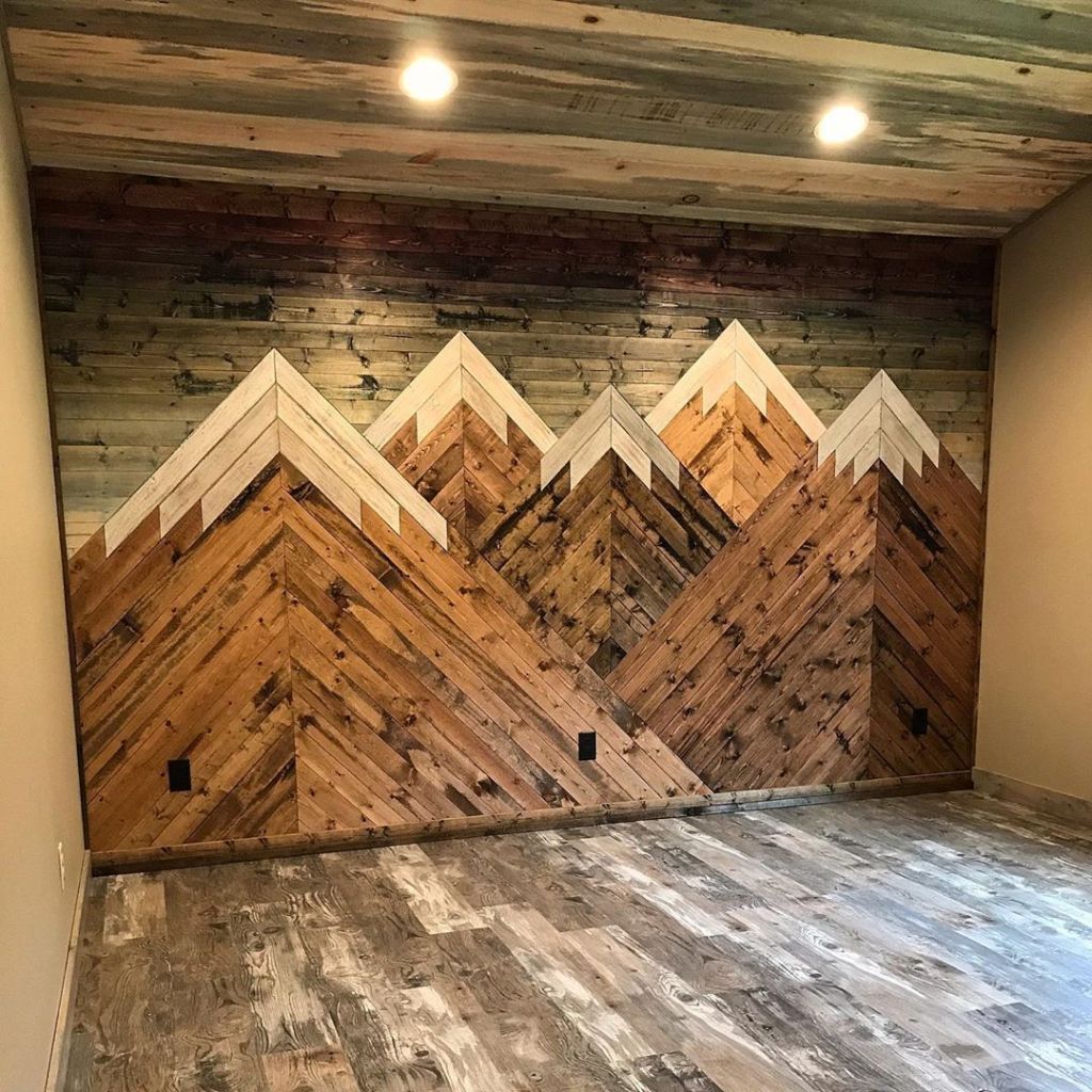 Wooden Accent Wall