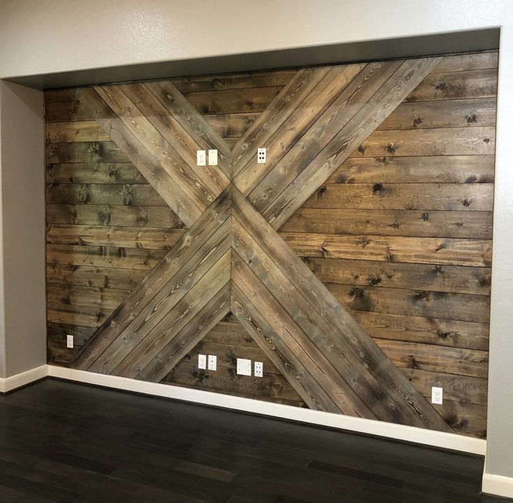Wooden Accent Wall