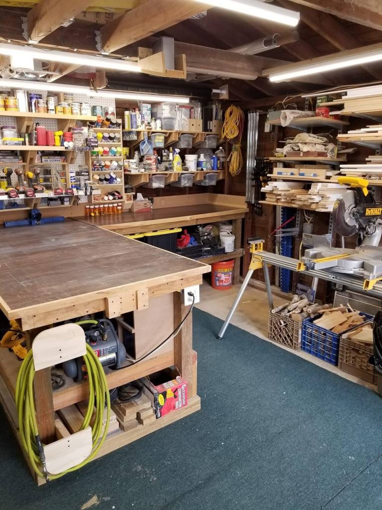small woodworking shop