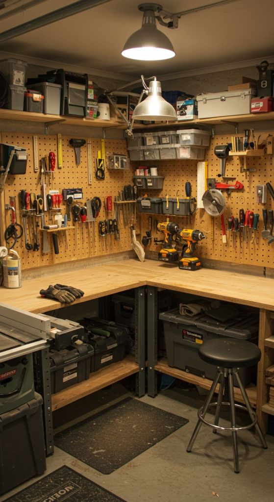 small woodworking shop