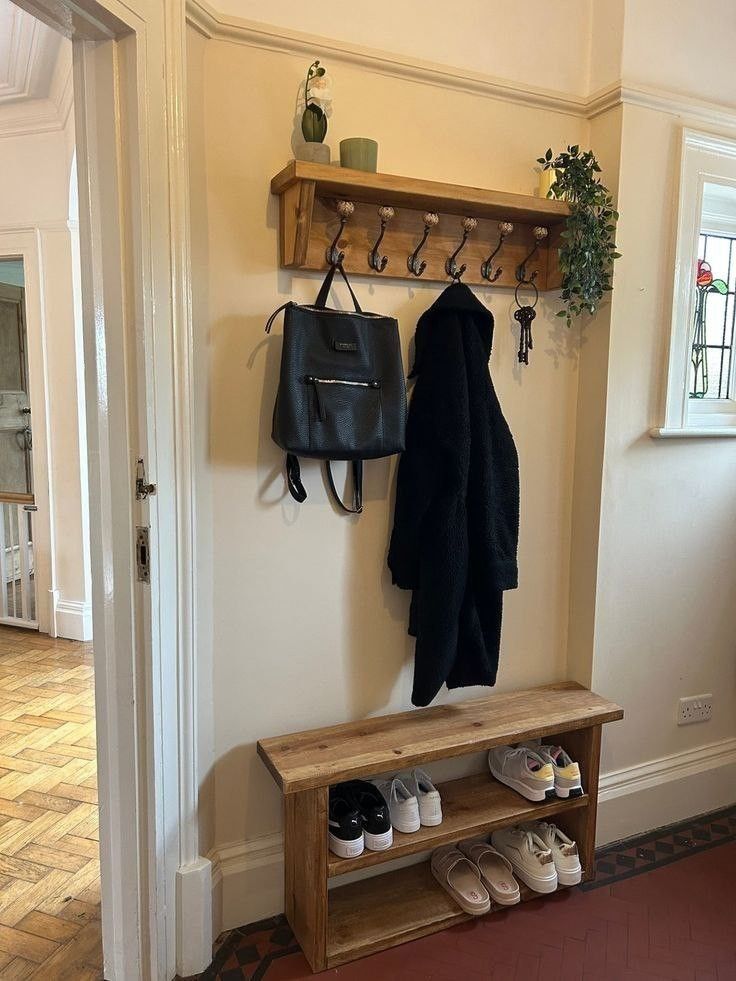 Wall-Mounted Coat Rack