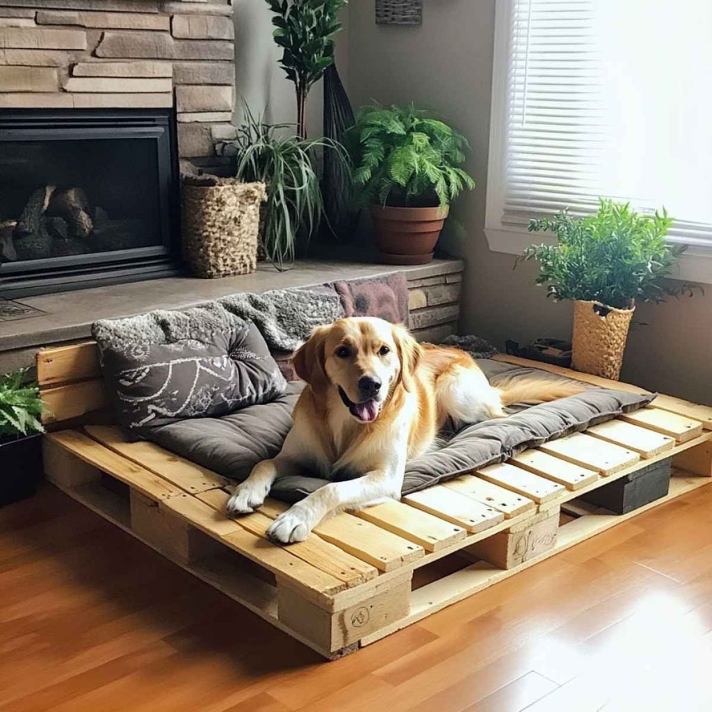 Pallet Dog Bed