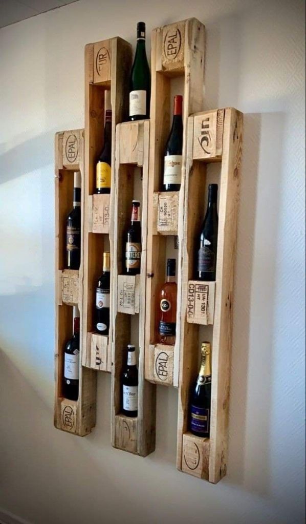 Pallet Wine Rack