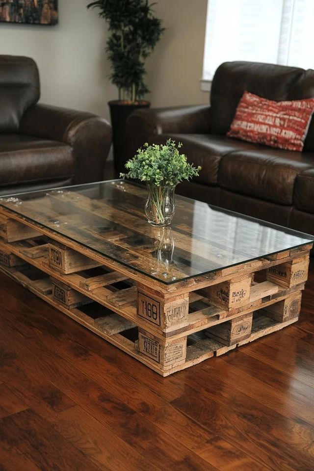 Pallet Wood Coffee Table