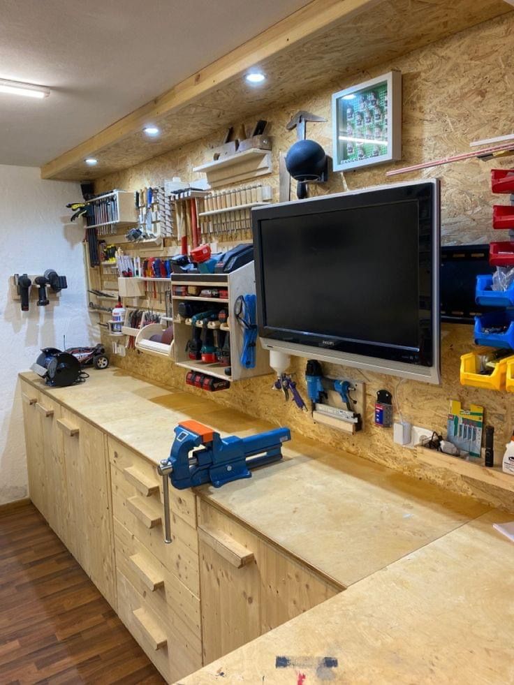 small woodworking shop