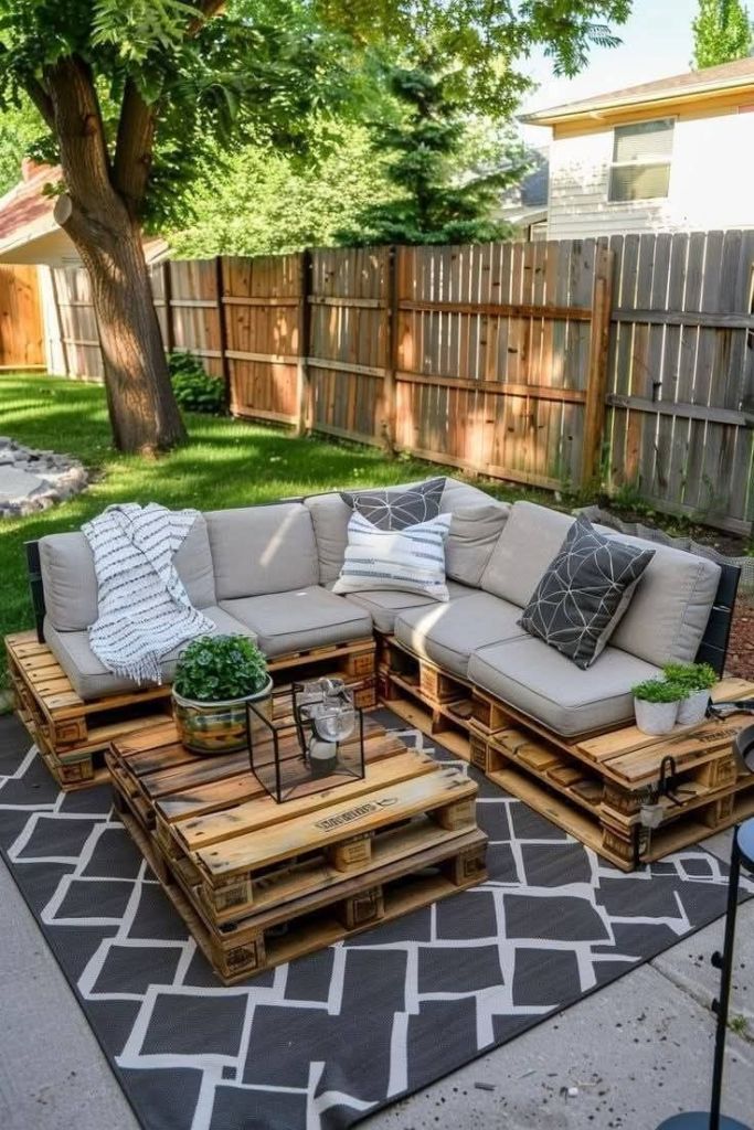 Pallet Outdoor Sofa