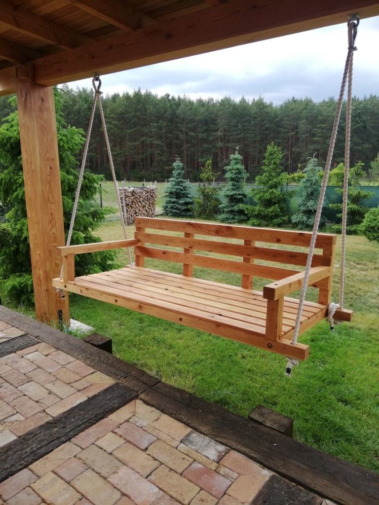 Pallet Swing Chair