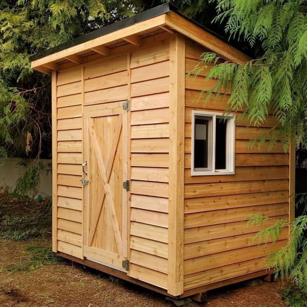 outdoor shed