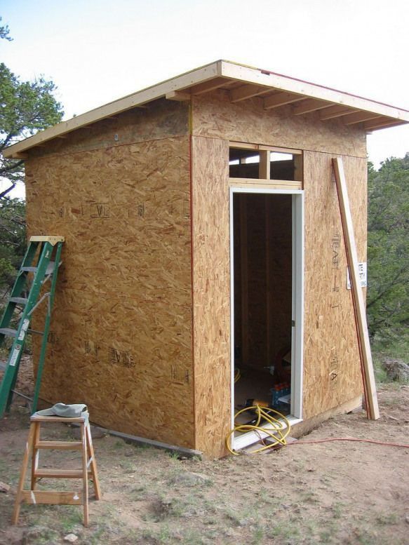 outdoor shed