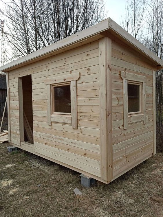 outdoor shed