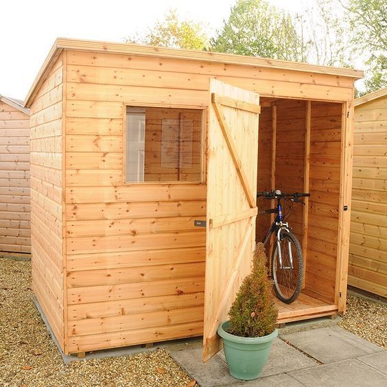 outdoor shed
