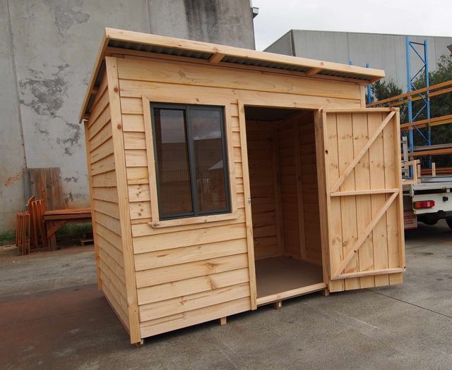 outdoor shed